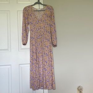 Floral midi dress